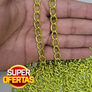 CORRENTE 2.00MM OVAL ALUMÍNIO