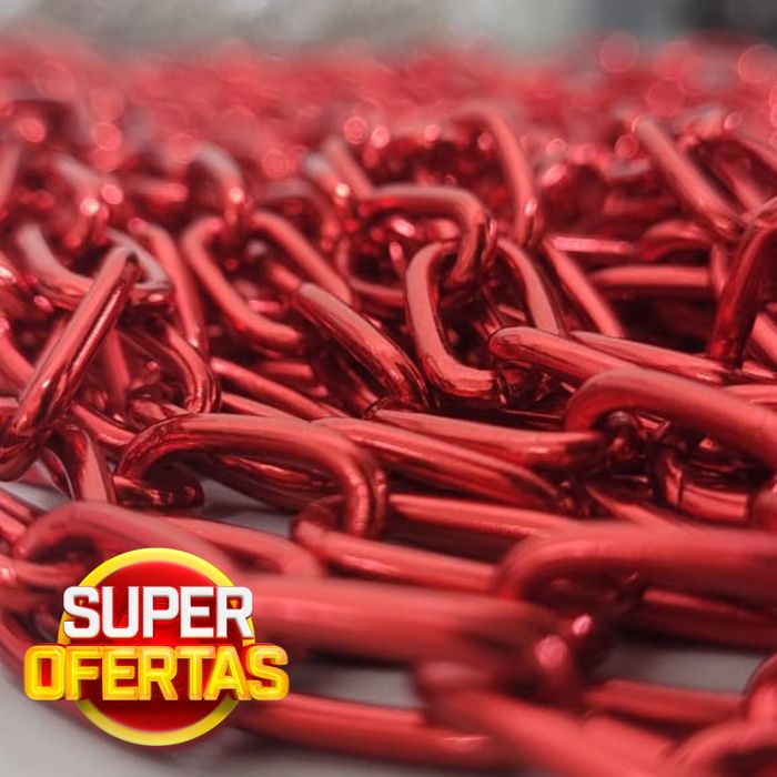 CORRENTE 2.00MM CADEADO ELO COMPRIDO 10 METROS