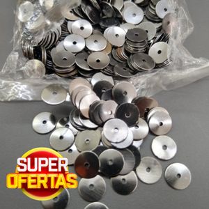 DISCO PEQUENO COM 1 FURO 1 MIL 