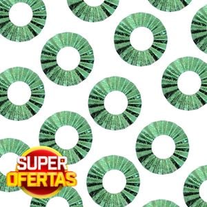 DISCO GRAVADO ONDULADO ABERTO EM ALUMÍNIO 50 PÇS