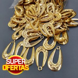 PINGENTE DE BRINCO OVAL EM ALUMÍNIO 1 MIL