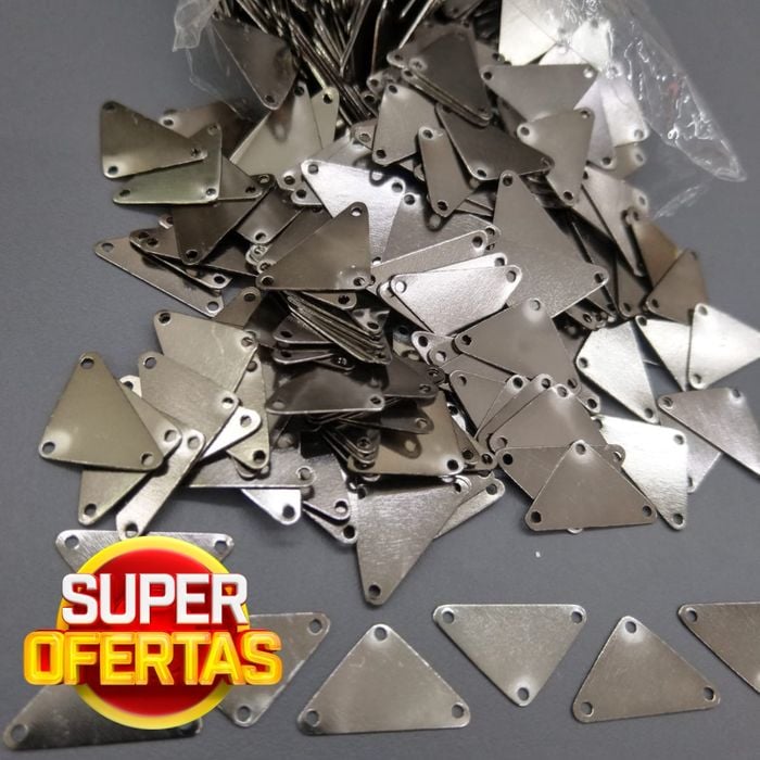 TRIANGULO GRANDE COM 3 FUROS 1 MIL 