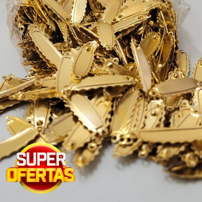 CHAPINHA PARA PULSEIRA ALUMÍNIO 1 MIL