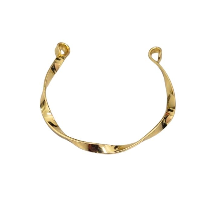 BRACELETE ORGANICO M EM ALUMÍNIO FIO 3.00 mm  12 PEÇAS 