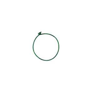 PULSEIRA DE GANCHO LISA EM ALUMÍNIO 1 DUZIA 
