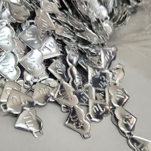 ENTREMEIO DOIS CORAÇÕES PARA PULSEIRA 1 MIL 