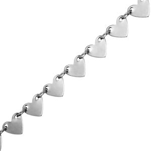 CORRENTE CORAÇÃO FERRO pacote c/ 10 peças de 42 CM