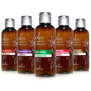 óleo Aromático Para Massagem 120ml Feitiços