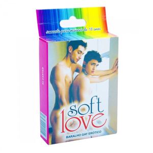 Baralho Kama Sutra Gay 54 Cartas Soft Love