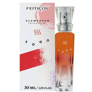 Perfume Elementar Fragance - Fogo 30 Ml Feitiços Aromaticos 