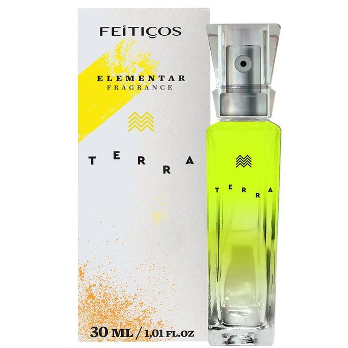 Perfume Elementar Fragance - Terra 30 Ml Feitiços Aromaticos 