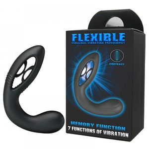 Estimulador De Próstata Com Sistema De Contração E Expansão Maleável E 7 Modos De Vibração Sexy Import