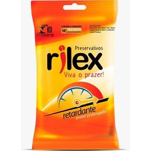 Preservativo Retardante Com 3 Unidades Rilex