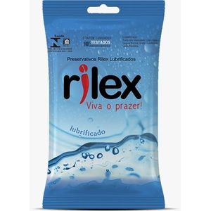 Preservativo Lubrificado Com 3 Unidades Rilex