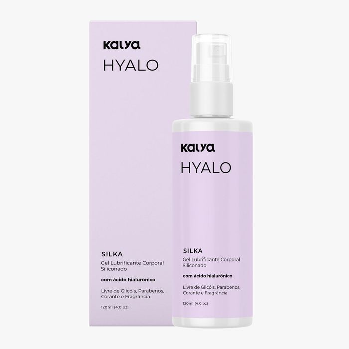 Lubrificante Hidratante Hyalo Silka 120ml