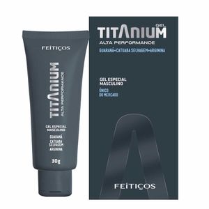 Titanium Gel Potencializador Masculino 30gr Feitiços