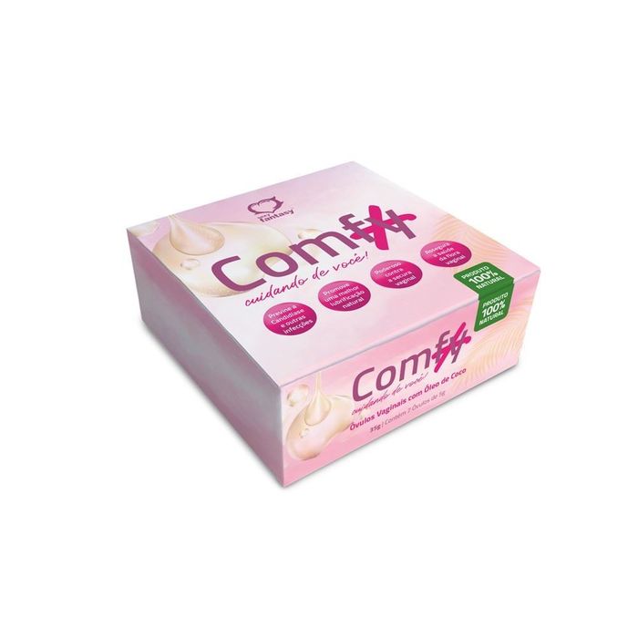 Comfy+ óvulos Vaginais De óleo De Coco 35g Sexy Fantasy