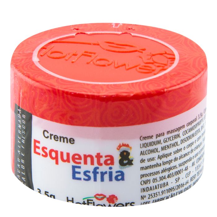 Creme Esquenta E Esfria 3,5g Hot Flowers