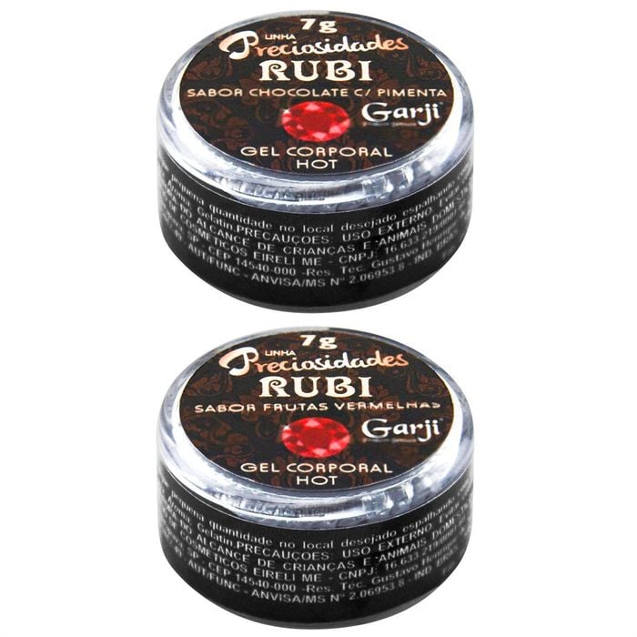 Preciosidade Gel Excitante Rubi 7g Garji