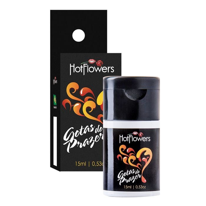 Gotas Do Prazer óleo 15ml Hot Flowers