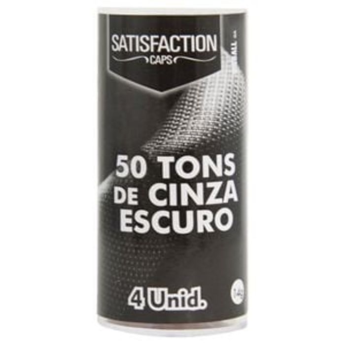 Bolinha 50 Tons De Cinza Escuro 04 Unidades Satisfaction