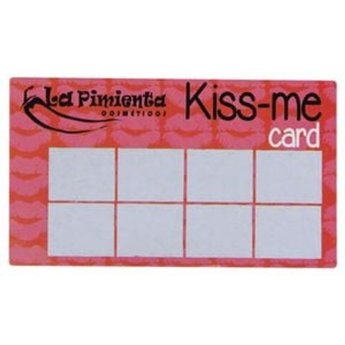 Raspadinha Kiss Me Card 5 Unidades La Pimienta
