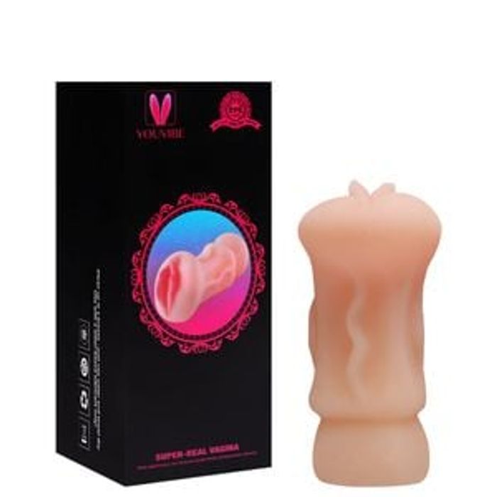 Masturbador Vagina Com Lábios Texturizados Vipmix