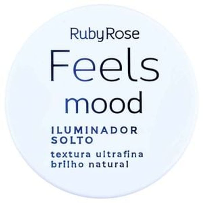 Pó Iluminador Solto Mood 7g Ruby Rose