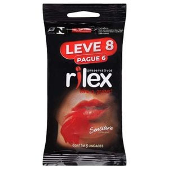 Preservativo Sensitive 06 Unidades Rilex