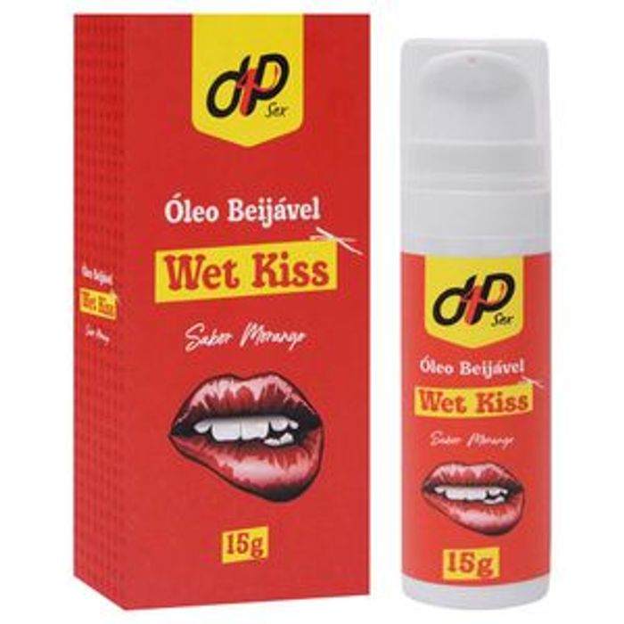 Wet Kiss óleo Beijável Excitante 15g D4p Sex