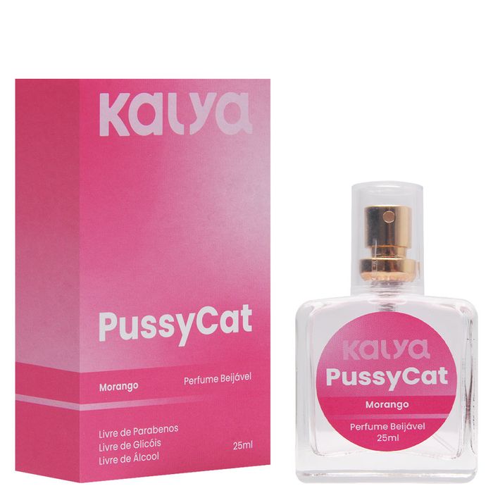 Pussycat Perfume Beijável 25ml Kalya