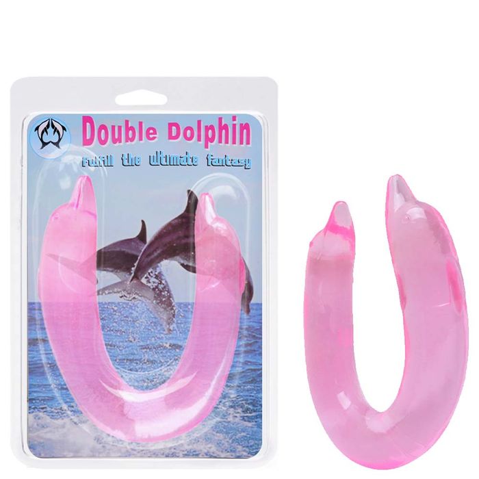 Pênis Realístico Double Dolphin Baile Sensual Love