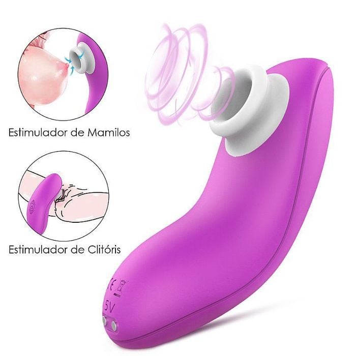 Sugador De Clitoris Com Plusação Pulse