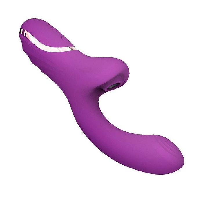 Vibrador De Ponto G E Clitóris Com Pulsação E Tapping - Lord 