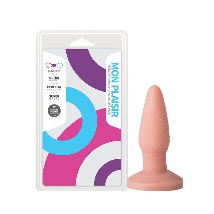 Plug Anal Maciço 11 X 3,5cm Soulsex