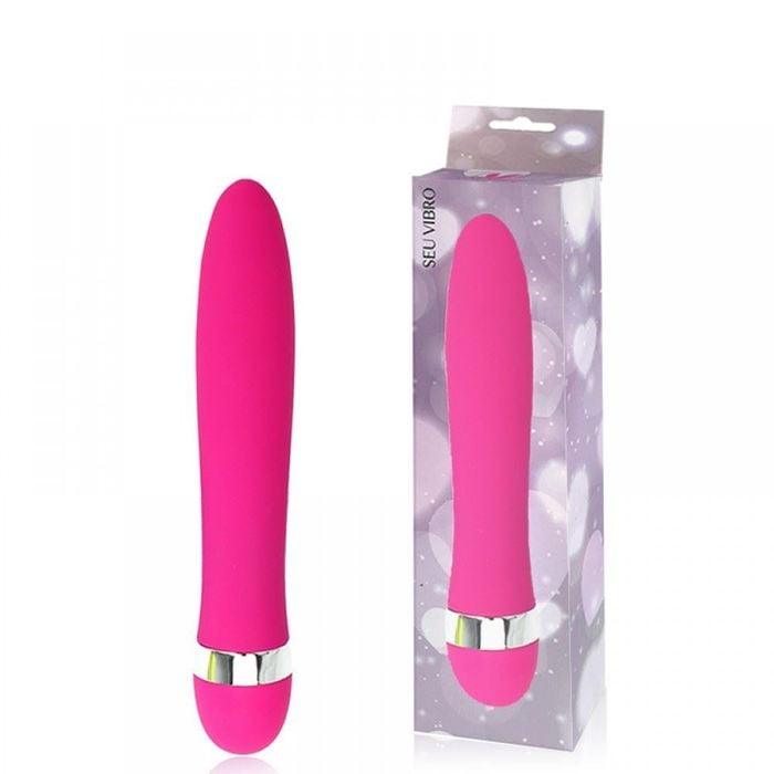 Vibrador Personal 18,3 Cm Liso Com 10 Modos De Vibração Sexy Import