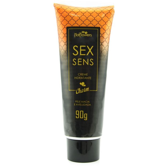 Hidratante Sex Sens Pele Macia E Aveludada 90g Hot Flowers