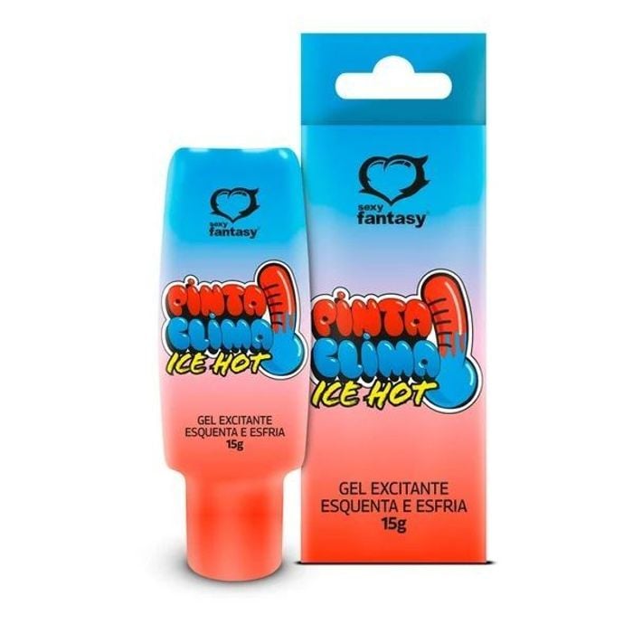 Gel Pinta Clima Esquenta Esfria 15g Sexy Fantasy