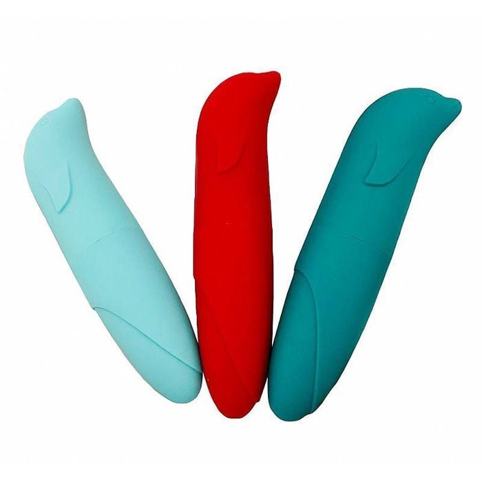 Vibrador Golfinho Toque Aveludado 