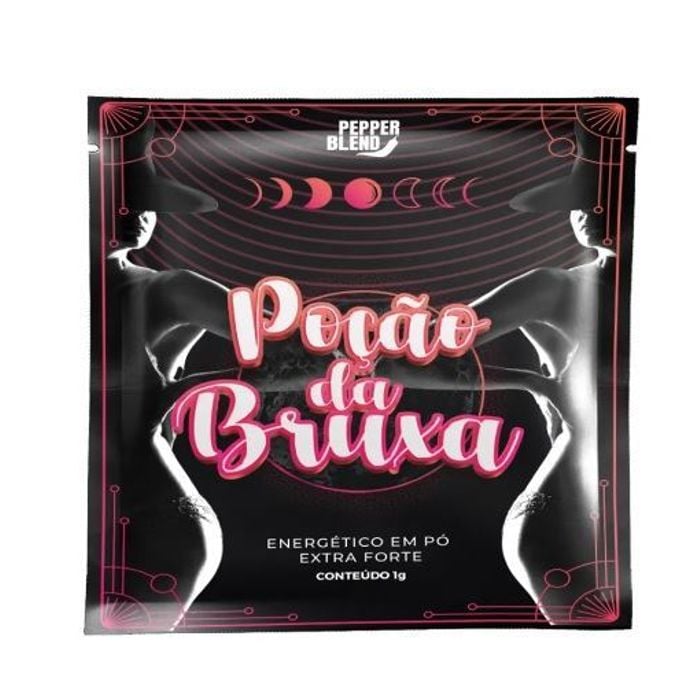 Poção Da Bruxa Energético Em Pó Extra Forte 1g Pepper Blend