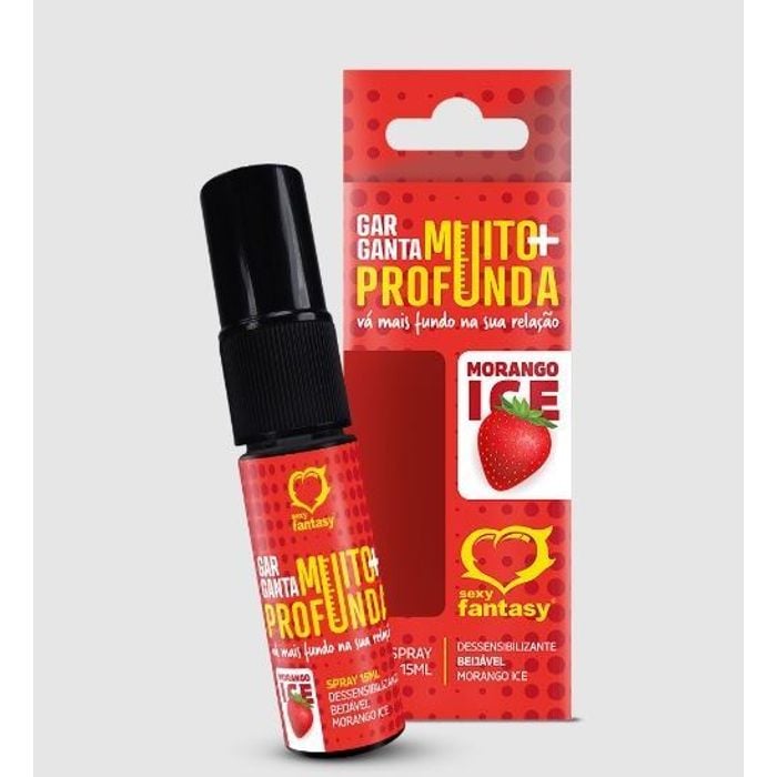 Garganta Profunda Spray Ice 15ml Sexy Fantasy 