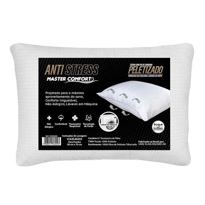 Travesseiro Anti Stress 50x70cm - Master Comfort