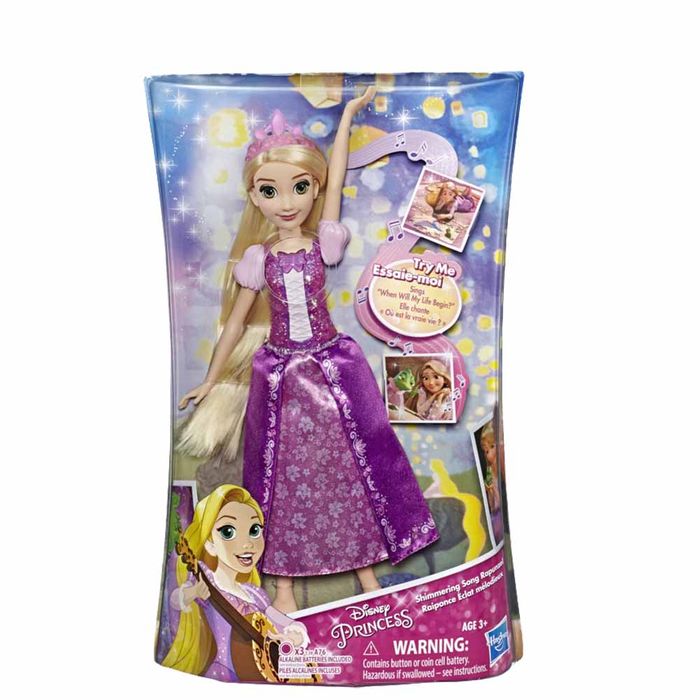 Boneca com Som 20 Cm Princesas Disney Modelos a Escolher - Hasbro