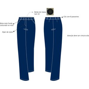 Calça Social Fem Vendedor/ Supervisor/ Gerente  Bimbo 