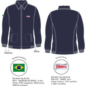 Jaqueta Segurança Supervisor Unisse Segurança Patrimonial Bimbo 