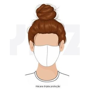 Kit 5 Máscaras Facial Tripla Bimbo 