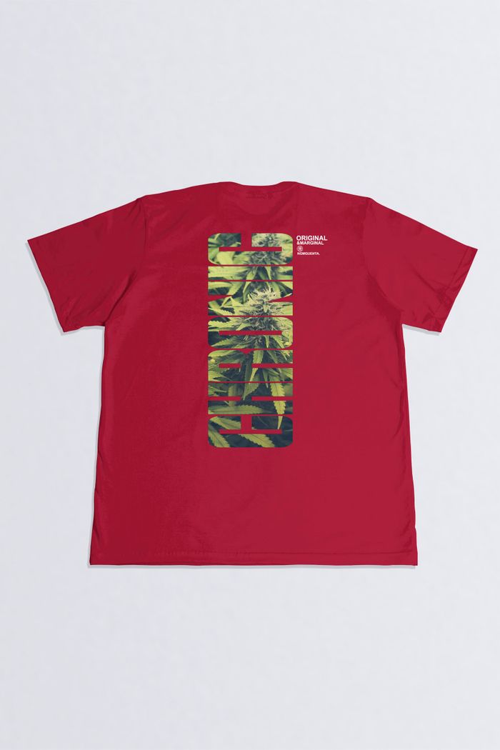 Camiseta Chronic Vermelha - 3586 - Brvce Supply