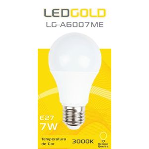 Lâmpada LED Bulbo 07w E27 Leitosa