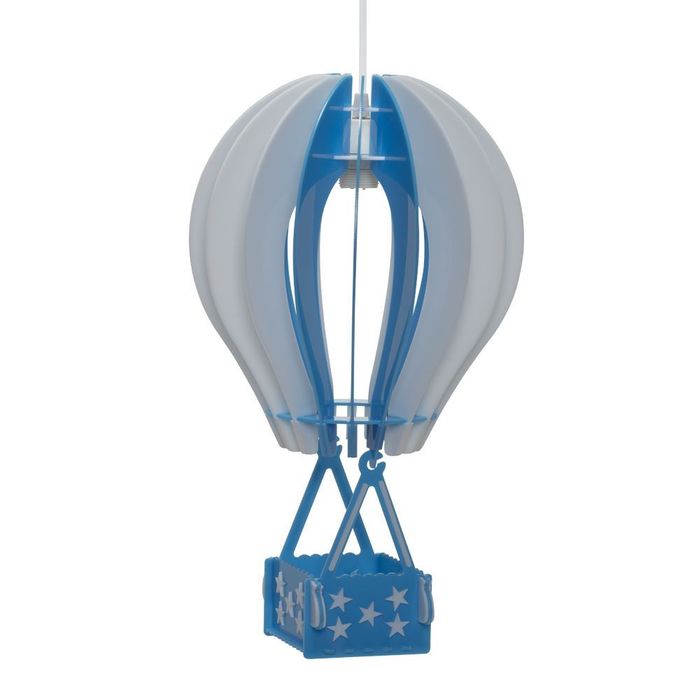 Luminaria Pendente Balão Para 1 Lâmpada E27 - Ld - Bivolt Aluminio E Acrilico