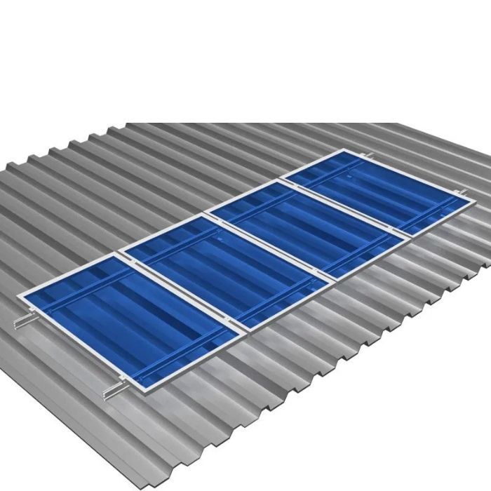 Kit Estrutura Para Painéis Fotovoltaicos - Telhados
